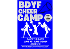 Registration for our BDYF 2024 Cheer Camp opens Monday, March 4th.