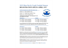 2025 BDYF Fall Football and Cheer Registration Is Now Open!